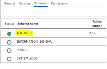 AUTOREST schema