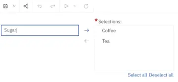 type in any value to pass to your report with the text box prompt