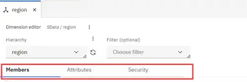 updated location to access attributes and security