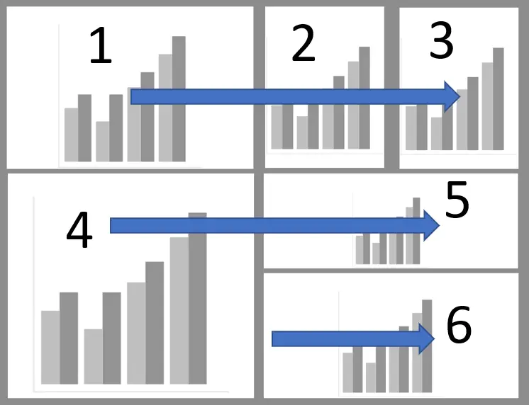 Image 3. Symmetrical Layout of Workbook