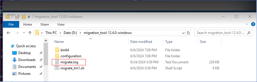 You can change the output log's file name.