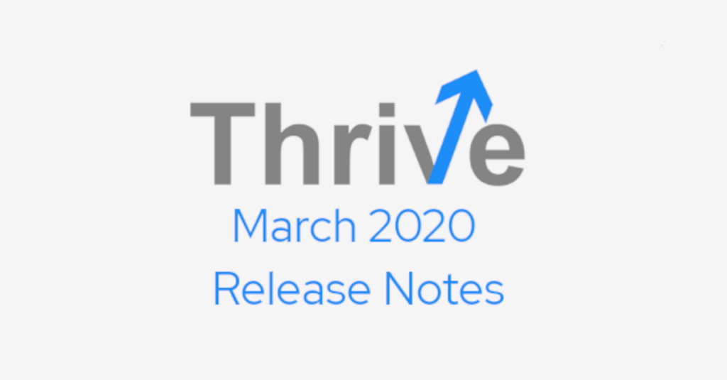 Subscribe to our Thrive Journals