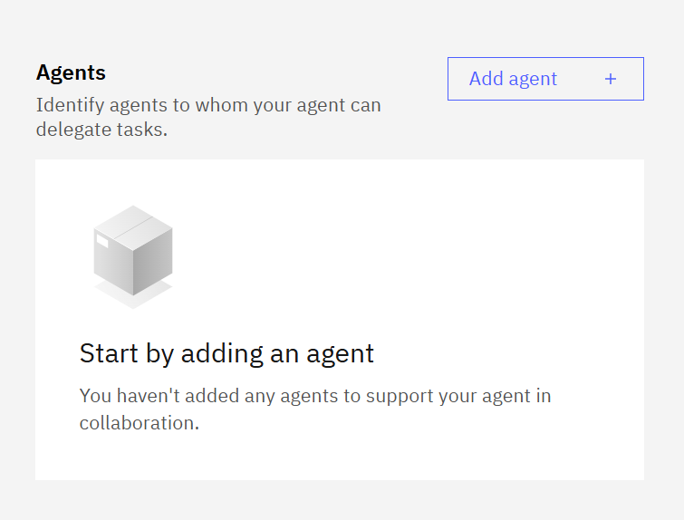 Add agents to the one you're building